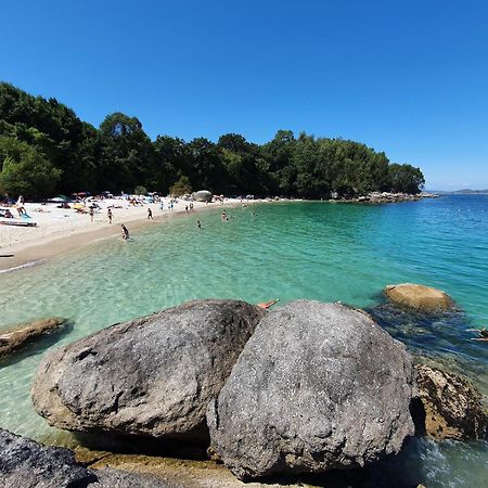 Pura Playa - Cangas Do Morrazo - Primera Linea De Playa - Rias Baixas - Galicia Εξωτερικό φωτογραφία